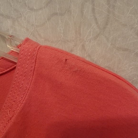 Orvis Pullover Vneck Top XL Pink - Picture 4 of 4
